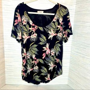 Aritzia * Babaton * Black Floral * Sz M *